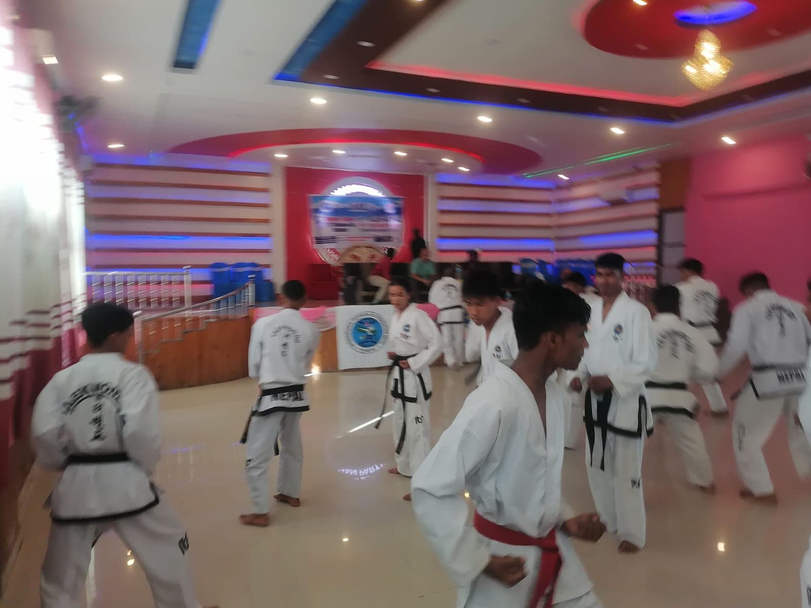 Instructors training during a master-class seminar